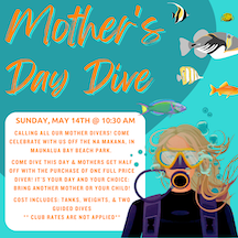 Mother's Day Dive