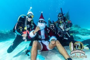 Hawaii Scuba Diving with Santa
