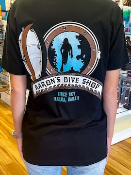 Aarons Dive Shop Classic Logo t-shirt - Black