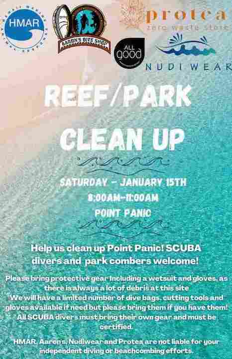 Oahu Reef Park Clean UP
