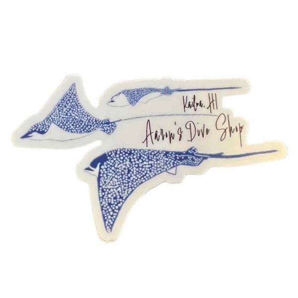 White Spotted Eagle Ray Sticker